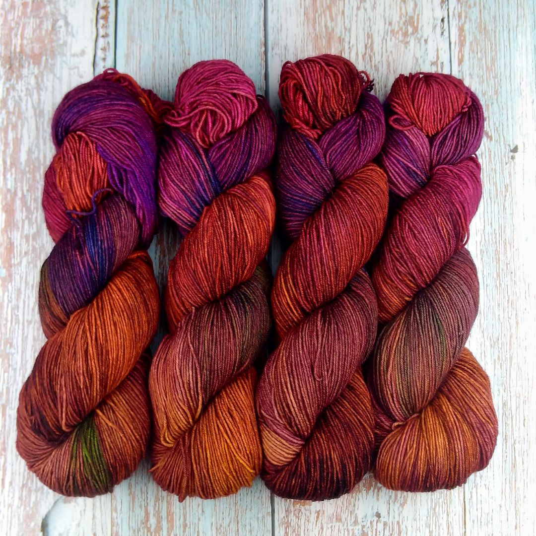 Kurt's Rainbow - Chickadee Fingering/Sock - Merino/Nylon - Ready to ship