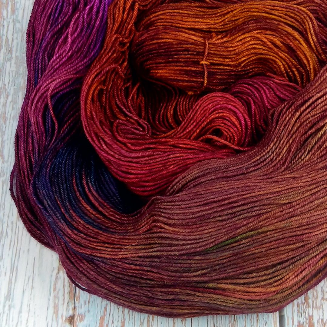 Kurt's Rainbow - Chickadee Fingering/Sock - Merino/Nylon - Ready to ship