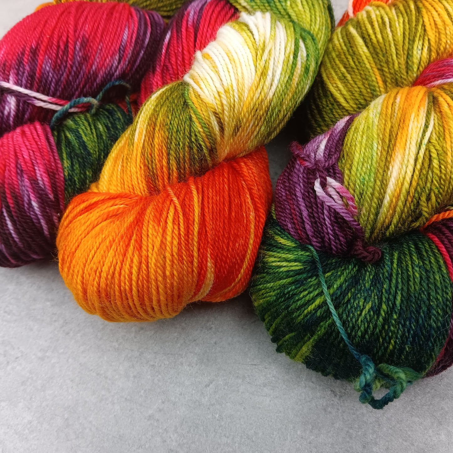 Autumn But Not In The Prairies - Black Tit Fingering/Sock - 80/20 Merino Nylon