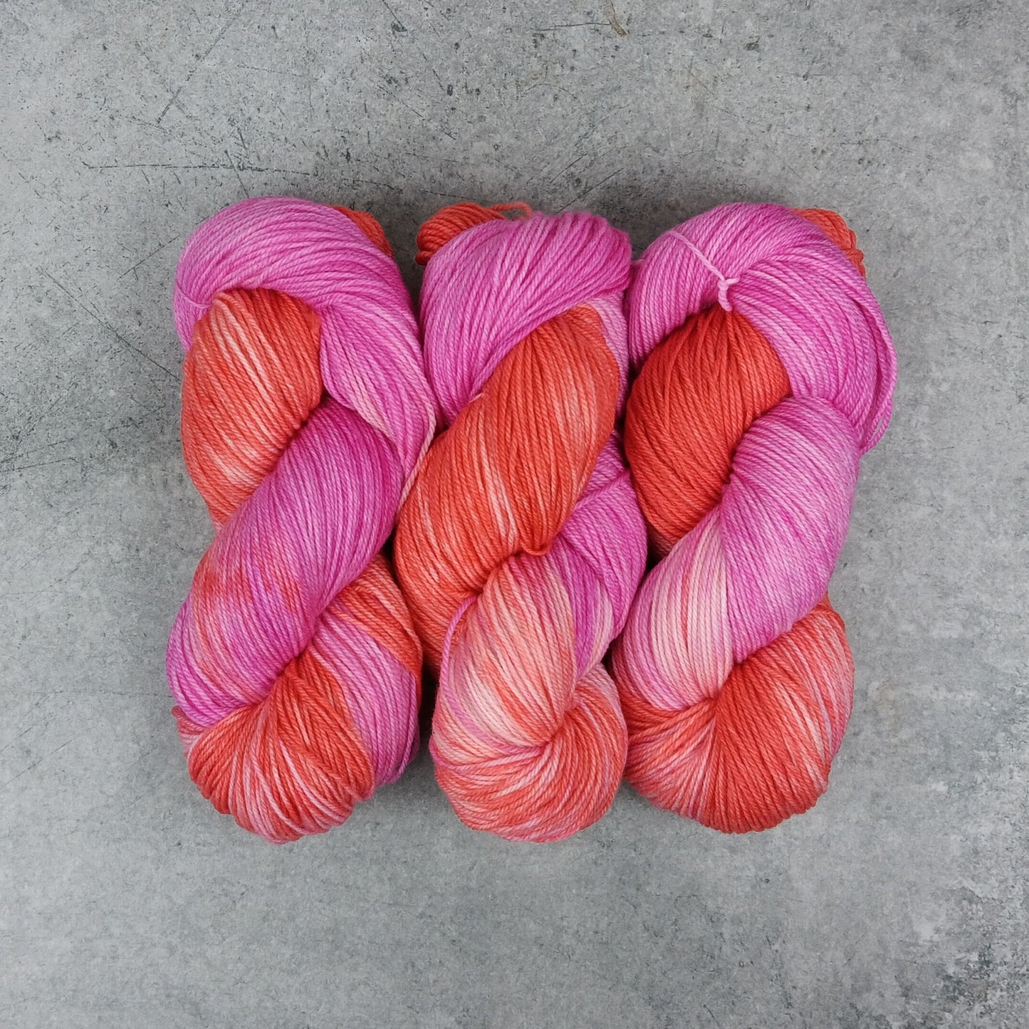 Peonies & Roses - Black Tit Fingering/Sock - 80/20 Merino Nylon
