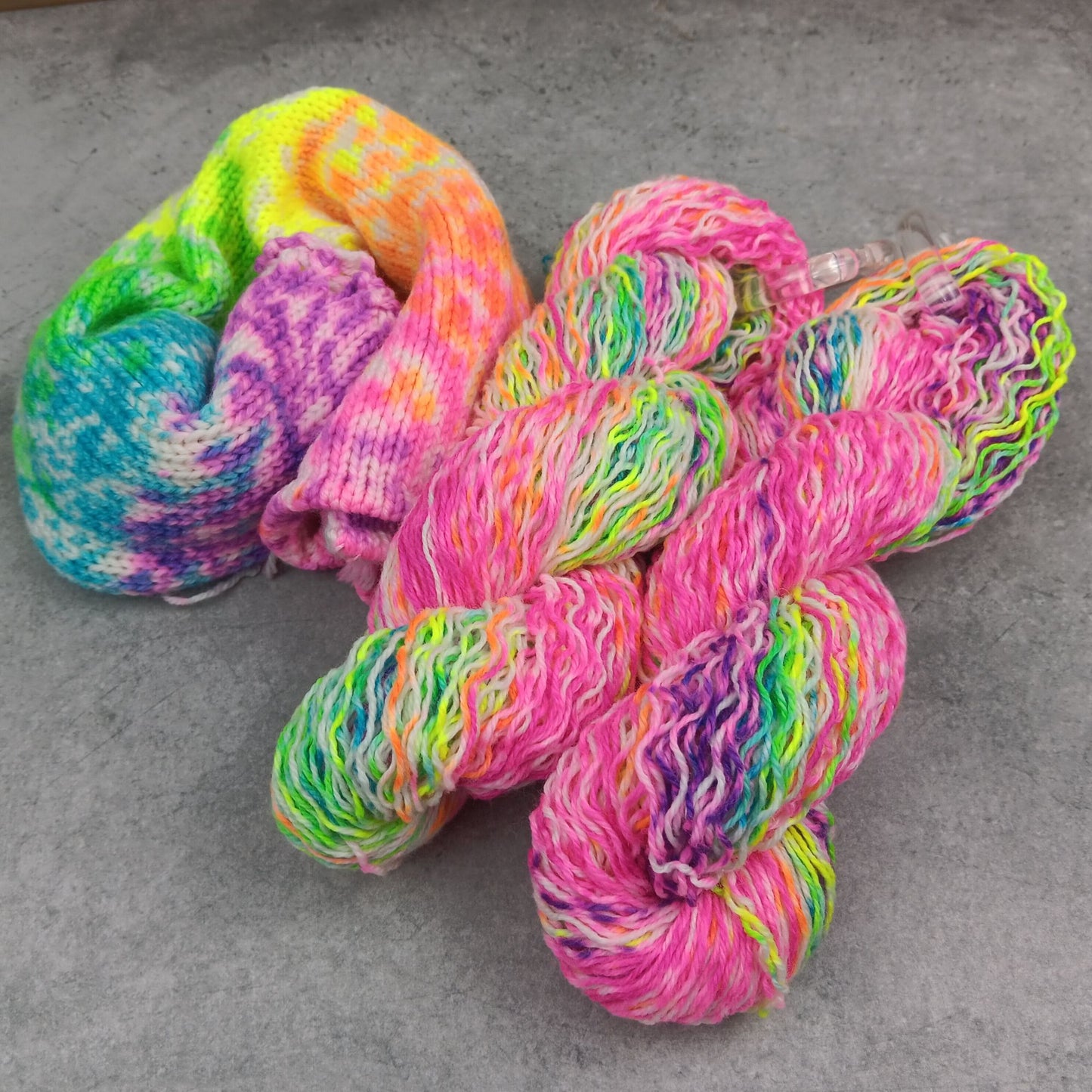 Jelly Beans - Gradient Sock Set - Black Tit Fingering/Sock - 80/20 Merino Nylon