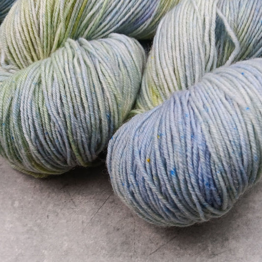 Lavender & Sage - Chickadee Fingering/Sock - Merino/Nylon - Ready to ship
