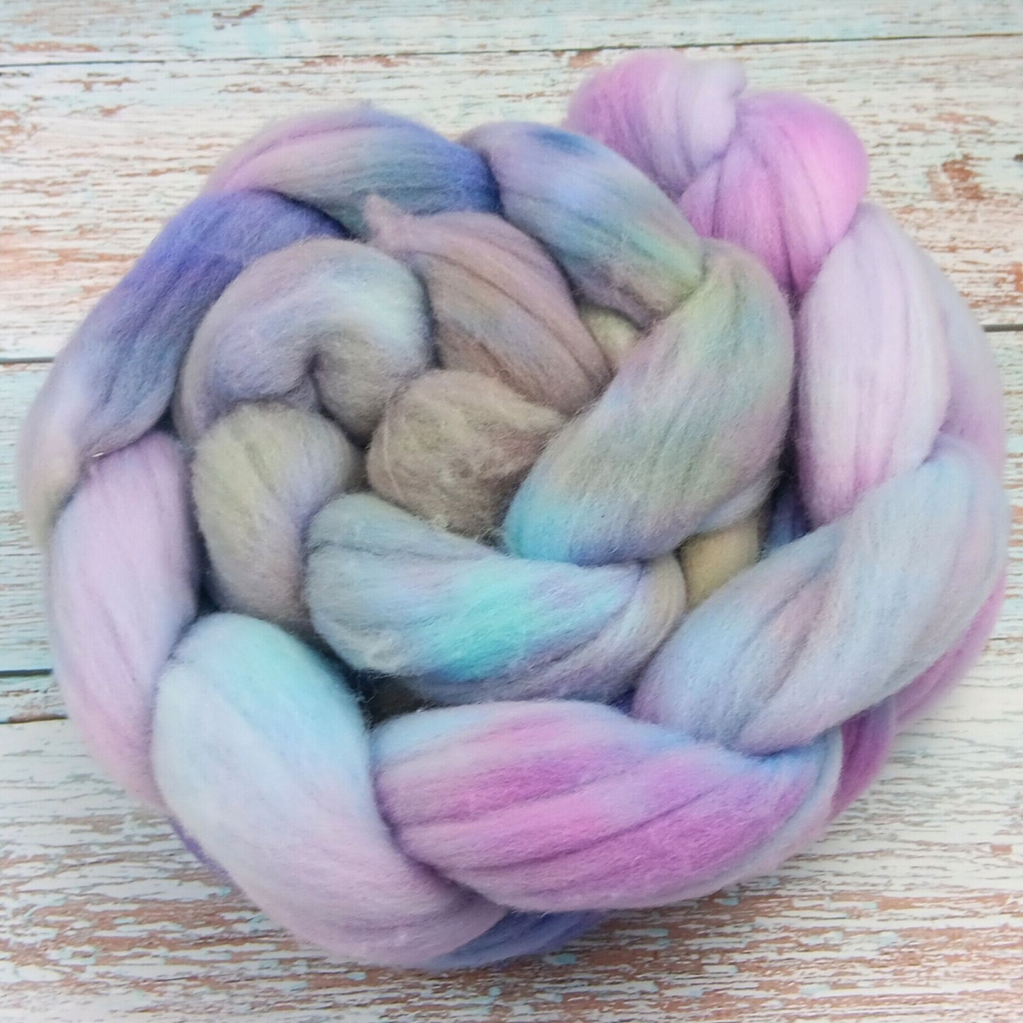 Forget-Me-Not OOAK - Superwash Merino Roving