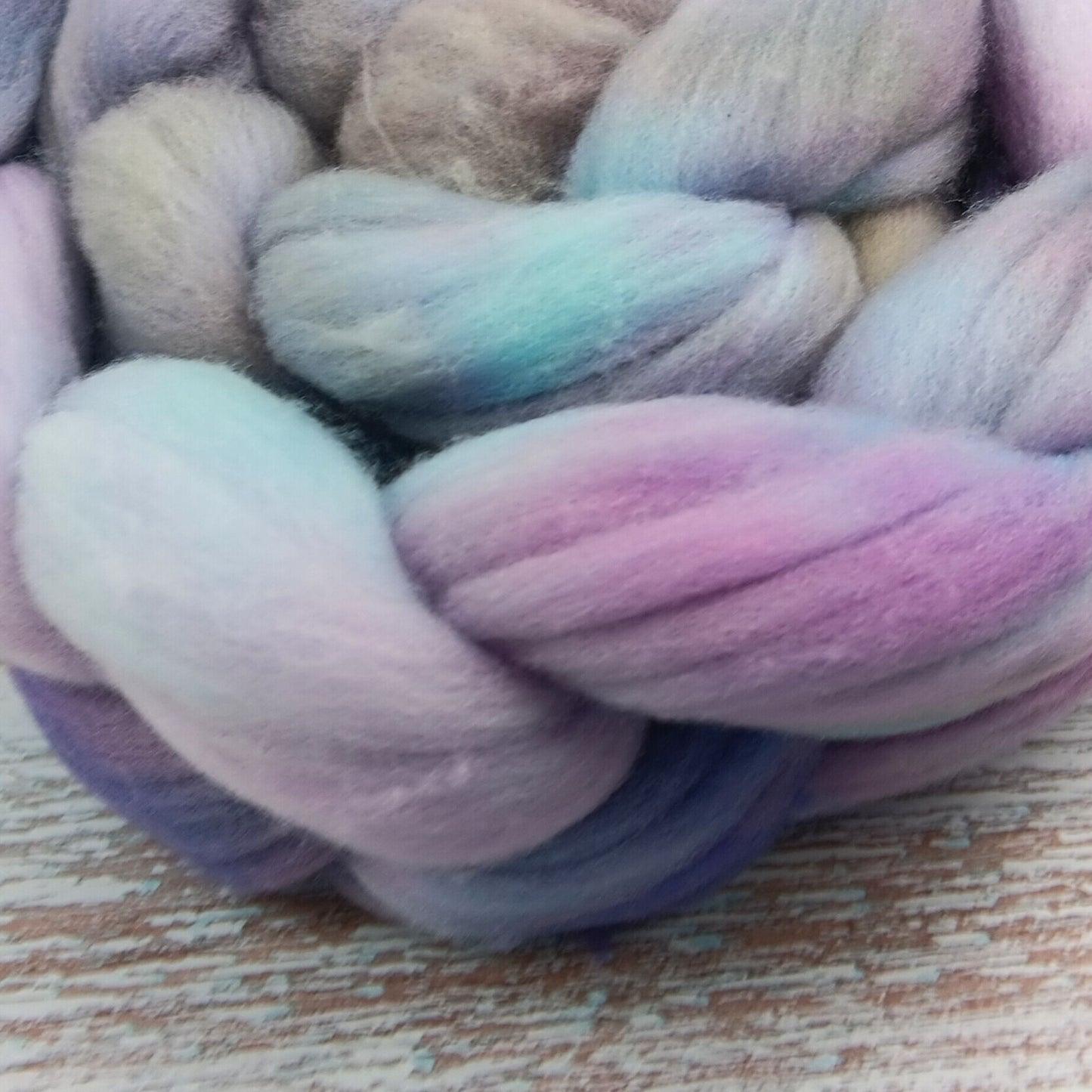 Forget-Me-Not OOAK - Superwash Merino Roving