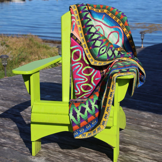 Northern Lights DK Blanket by Lucy Neatby | Digital Knitting Pattern