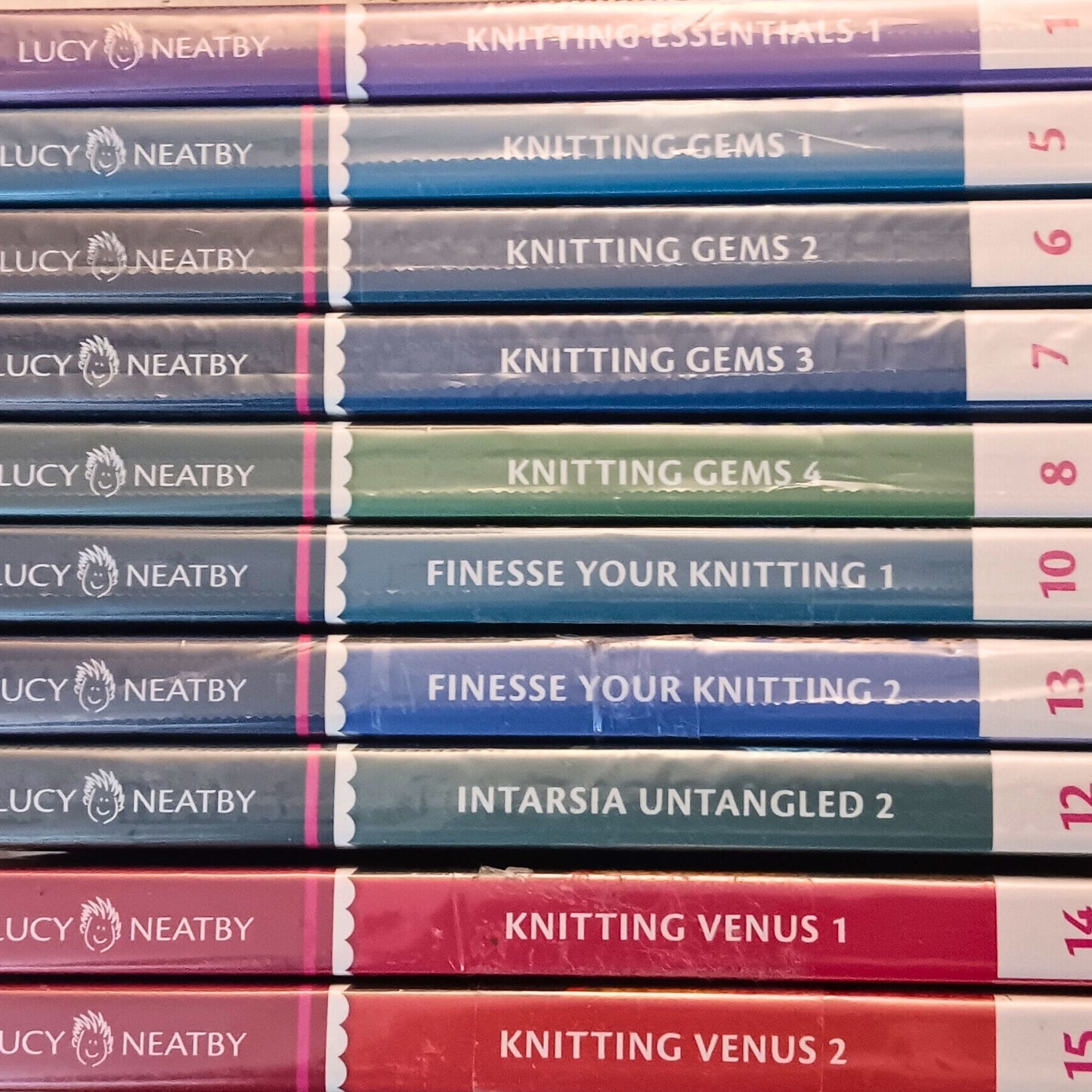 Physical DVDs (9) + Virtual DVDs (7)