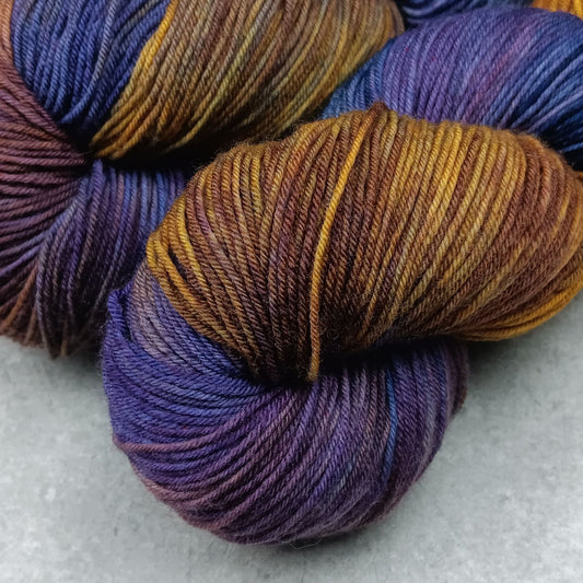 Pflaumenkuchen (Plum Cake) - Willow Tit Fingering/Sock - Merino/Nylon