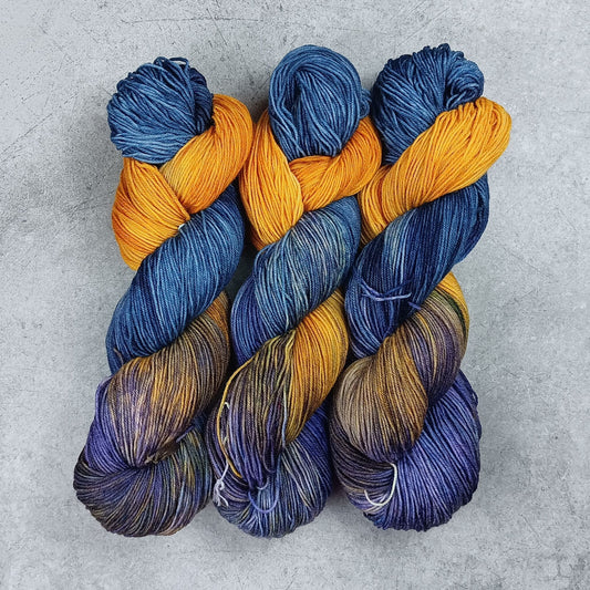Pflaumenkuchen (Plum Cake) - Willow Tit Fingering/Sock - Merino/Nylon