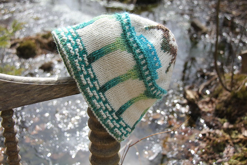 Aqueduct DK Hat and Tea Cozy by Lucy Neatby | Digital Pattern