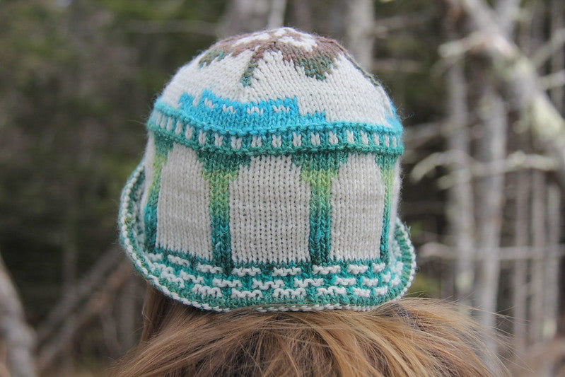 Aqueduct DK Hat and Tea Cozy by Lucy Neatby | Digital Pattern