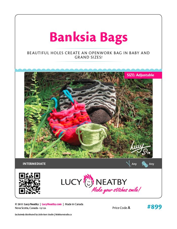 Banksia Bags by Lucy Neatby - Digital Pattern