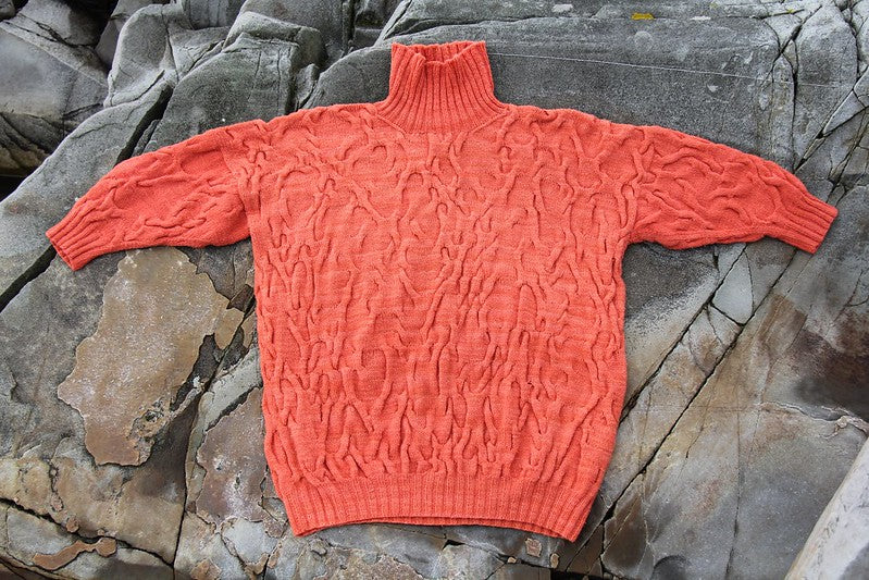 Cables After Whiskey Sweater by Lucy Neatby - Digital Pattern