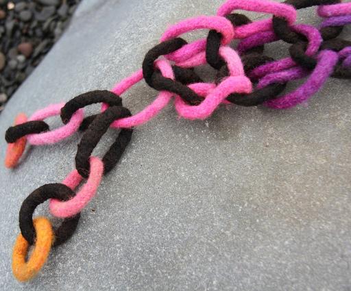 Chain d'Amour Scarf by Lucy Neatby - Digital Pattern