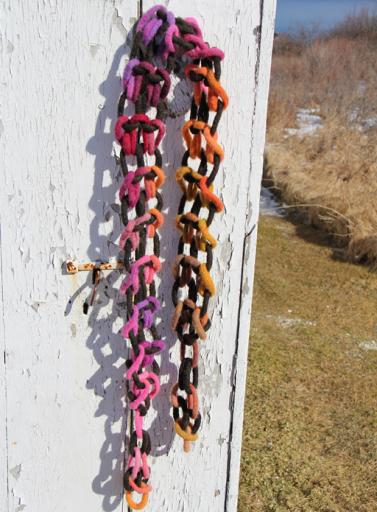 Chain d'Amour Scarf by Lucy Neatby - Digital Pattern