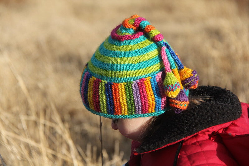 Colour-Me-Happy Hat! by Lucy Neatby | Digital Pattern