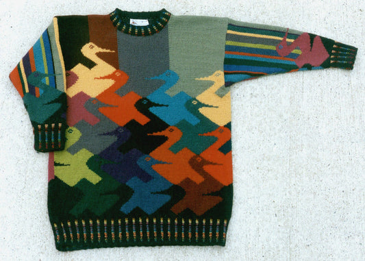 Pull canard de Lucy Neatby - Patron numérique