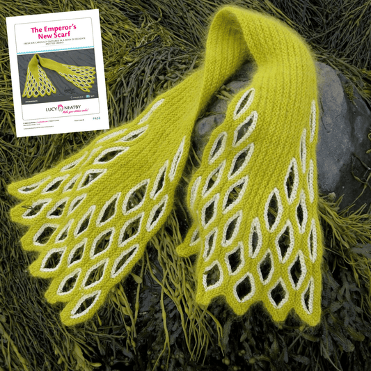 Emperor's New Scarf by Lucy Neatby - Digital Pattern