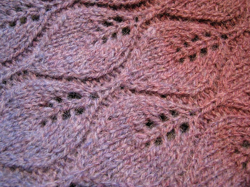 Falling Leaves Scarf by Lucy Neatby - Digital Pattern