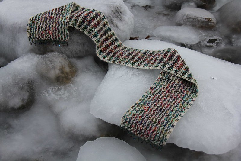 A Little of What You Fancy Scarf by Lucy Neatby - Digital Pattern