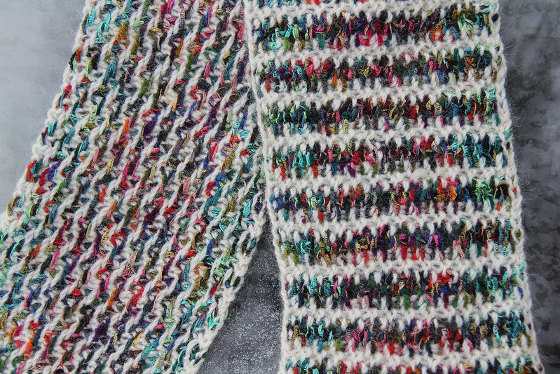 A Little of What You Fancy Scarf by Lucy Neatby - Digital Pattern