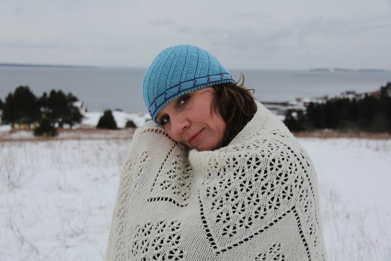 Faroese Flower Shawl by Lucy Neatby - Digital Pattern