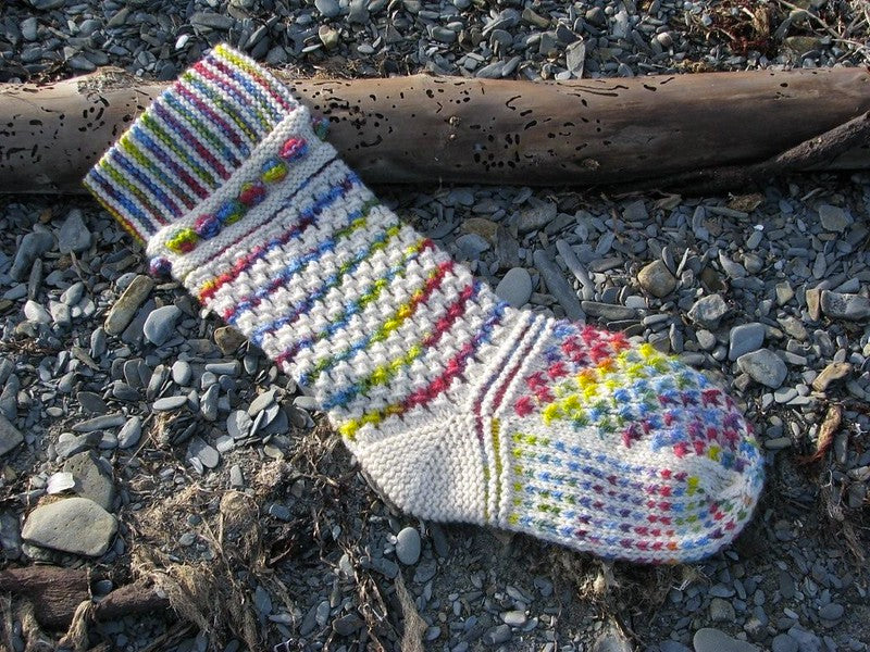 Fiesta Stocking by Lucy Neatby | Digital Pattern