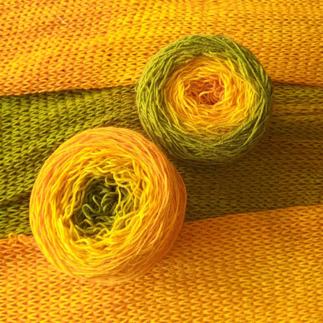 Gradient - Indian Summer in Alberta - Chickadee Fingering/Sock - Ready to ship