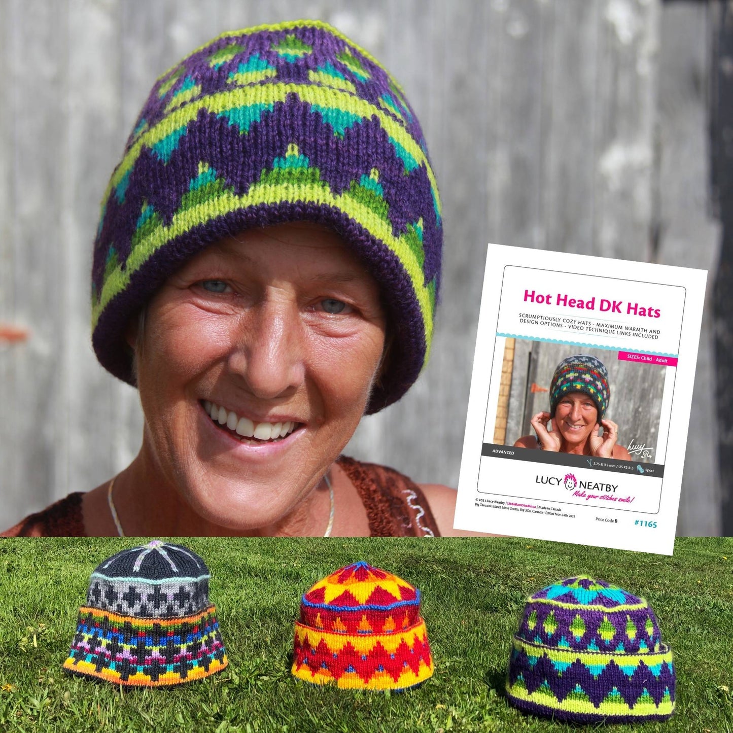 Chapeau Hot Head DK de Lucy Neatby - Modèle numérique