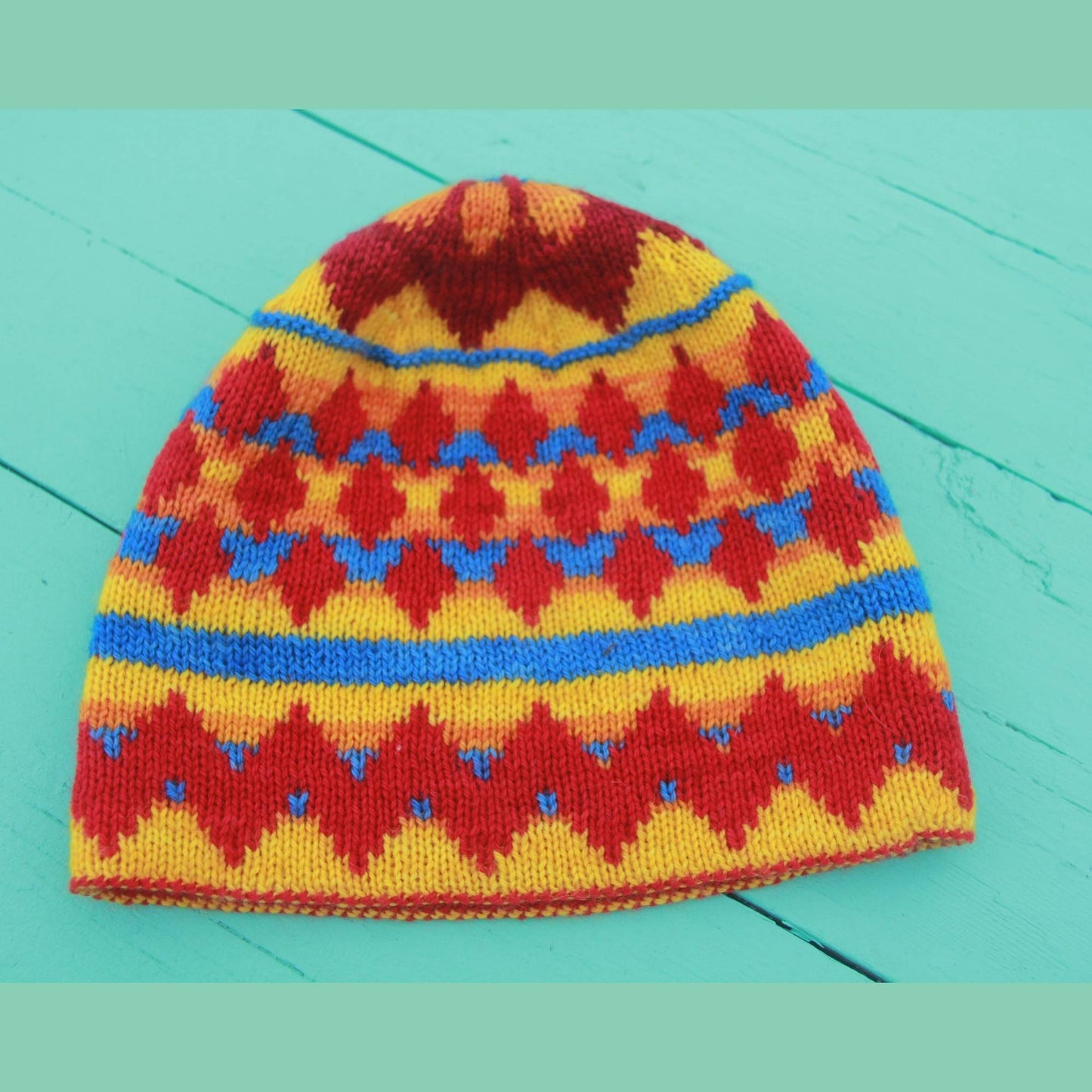 Hot Head DK Hat by Lucy Neatby - Digital Pattern