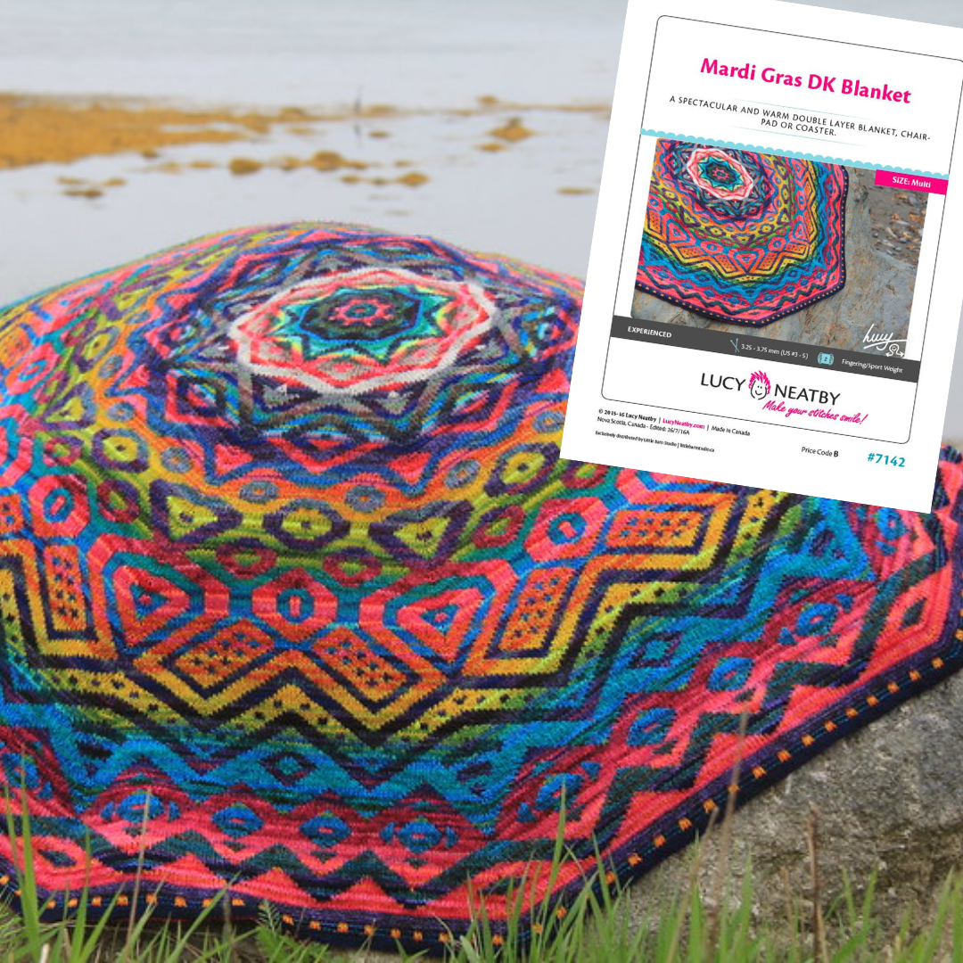 Couverture Mardi Gras DK par Lucy Neatby - Modèle numérique