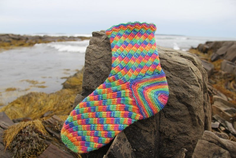 Mermaid Socks by Lucy Neatby | Digital Pattern
