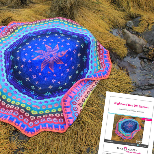 Night and Day DK Blanket by Lucy Neatby - Digital Pattern