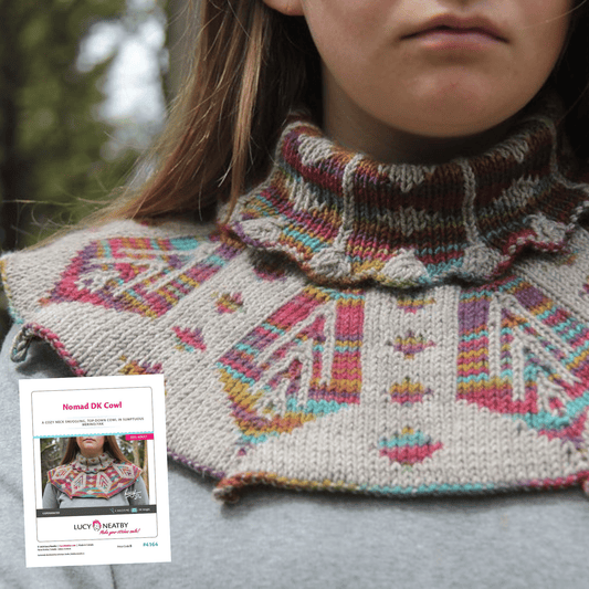 Nomad DK Cowl by Lucy Neatby - Digital Pattern