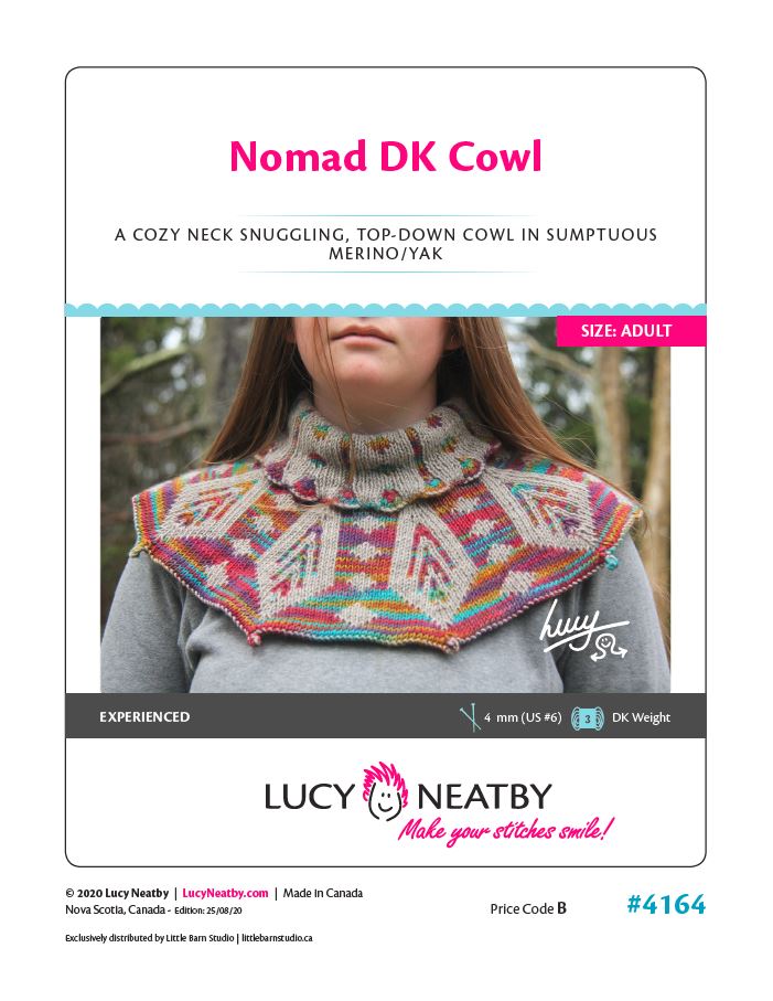 Nomad DK Cowl by Lucy Neatby - Digital Pattern