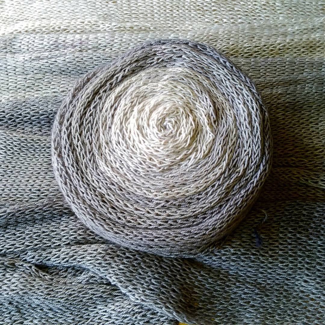 Gradient - 720 Yards - The Good Silver - Stellar's Jay MCN Fingering - Ready to ship