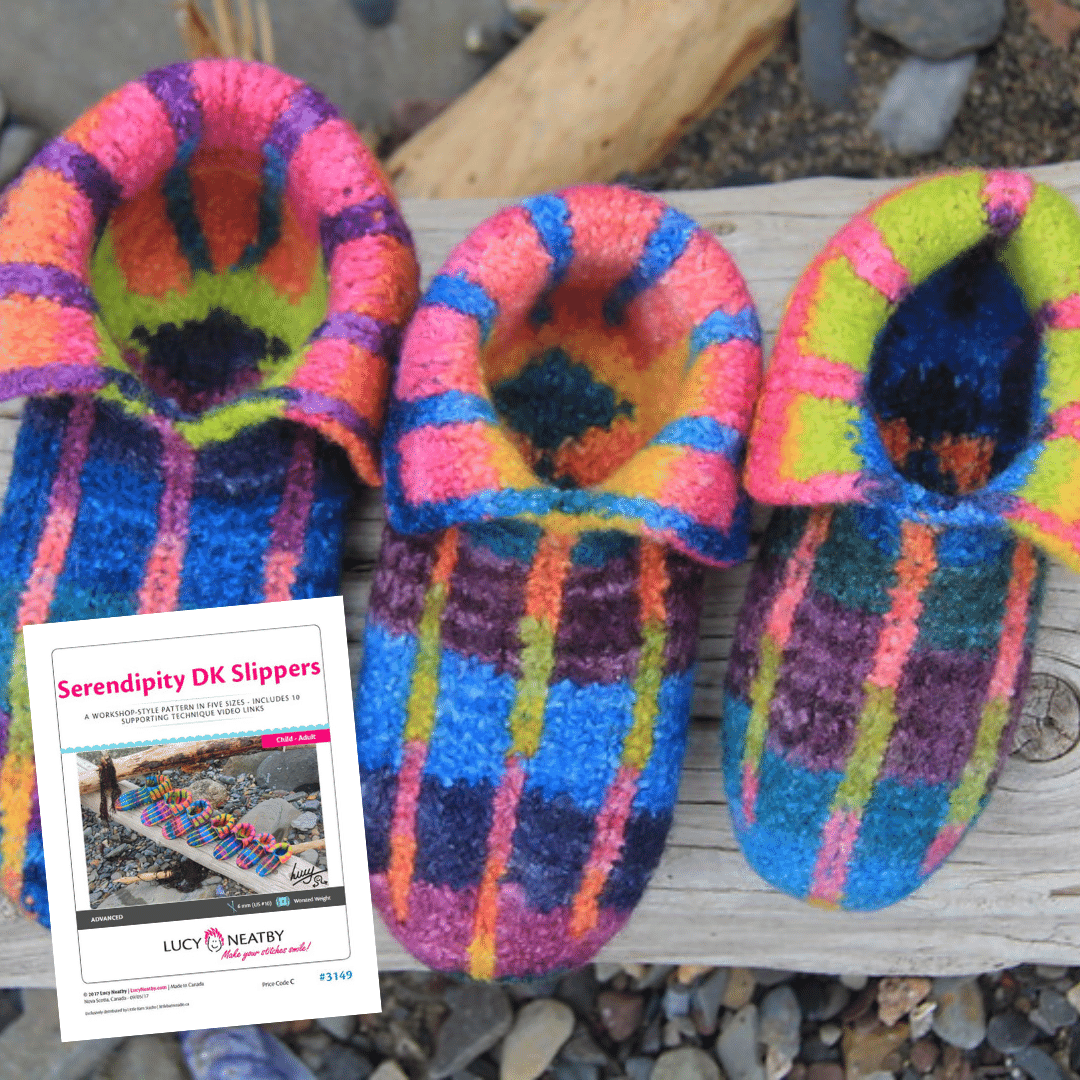 Chaussons Serendipity DK par Lucy Neatby | Patron numérique
