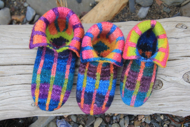 Chaussons Serendipity DK par Lucy Neatby | Patron numérique