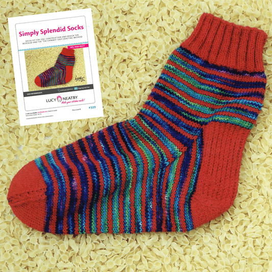 Chaussettes tout simplement splendides de Lucy Neatby | Patron numérique