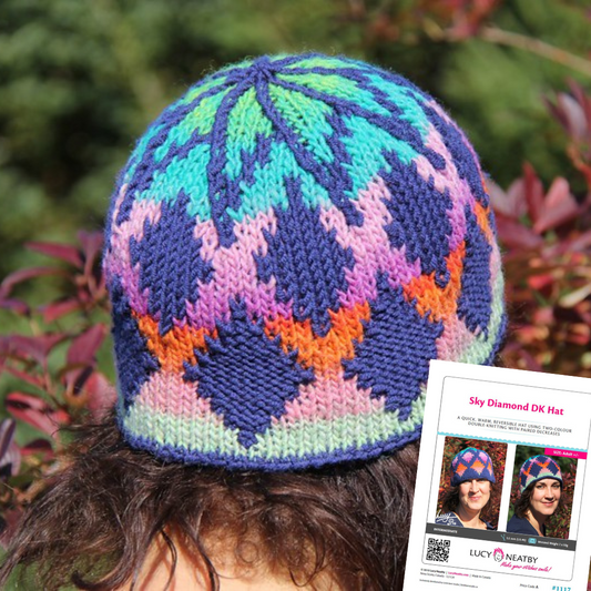 Chapeau Sky Diamond DK de Lucy Neatby | Patron numérique
