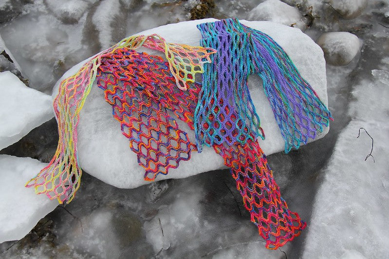 Spindrift Scarf by Lucy Neatby - Digital Pattern