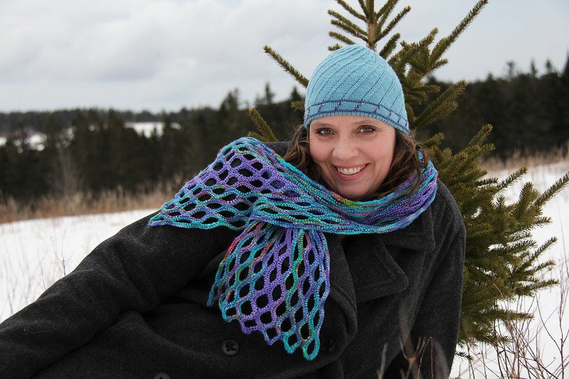 Spindrift Scarf by Lucy Neatby - Digital Pattern