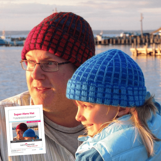 Super-Hero DK Hat by Lucy Neatby | Digital Pattern