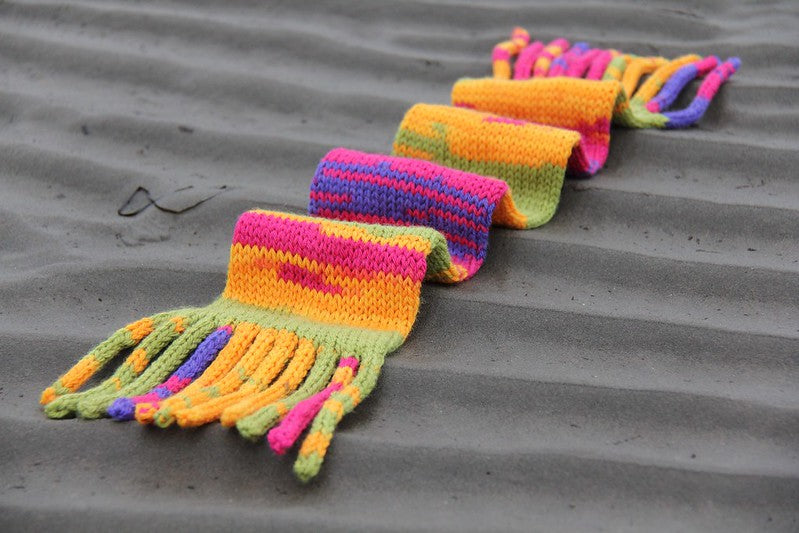 Tentacular Scarf by Lucy Neatby - Digital Pattern