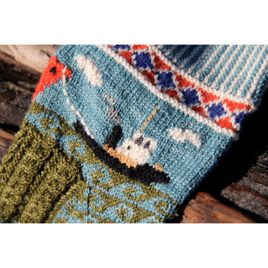 Tug Boat Socks by Lucy Neatby | Digital Pattern