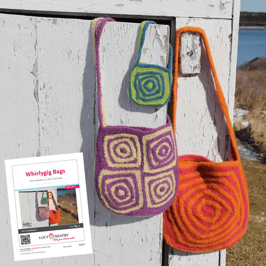 Whirlygig Bag by Lucy Neatby - Digital Pattern