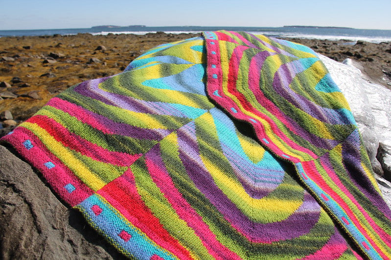 Zinnia Blanket by Lucy Neatby - Digital Pattern