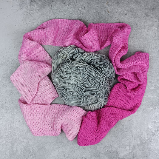 Plastic Doll & Silver - DK Gradient Kit - Stellar's Jay MCN Fingering