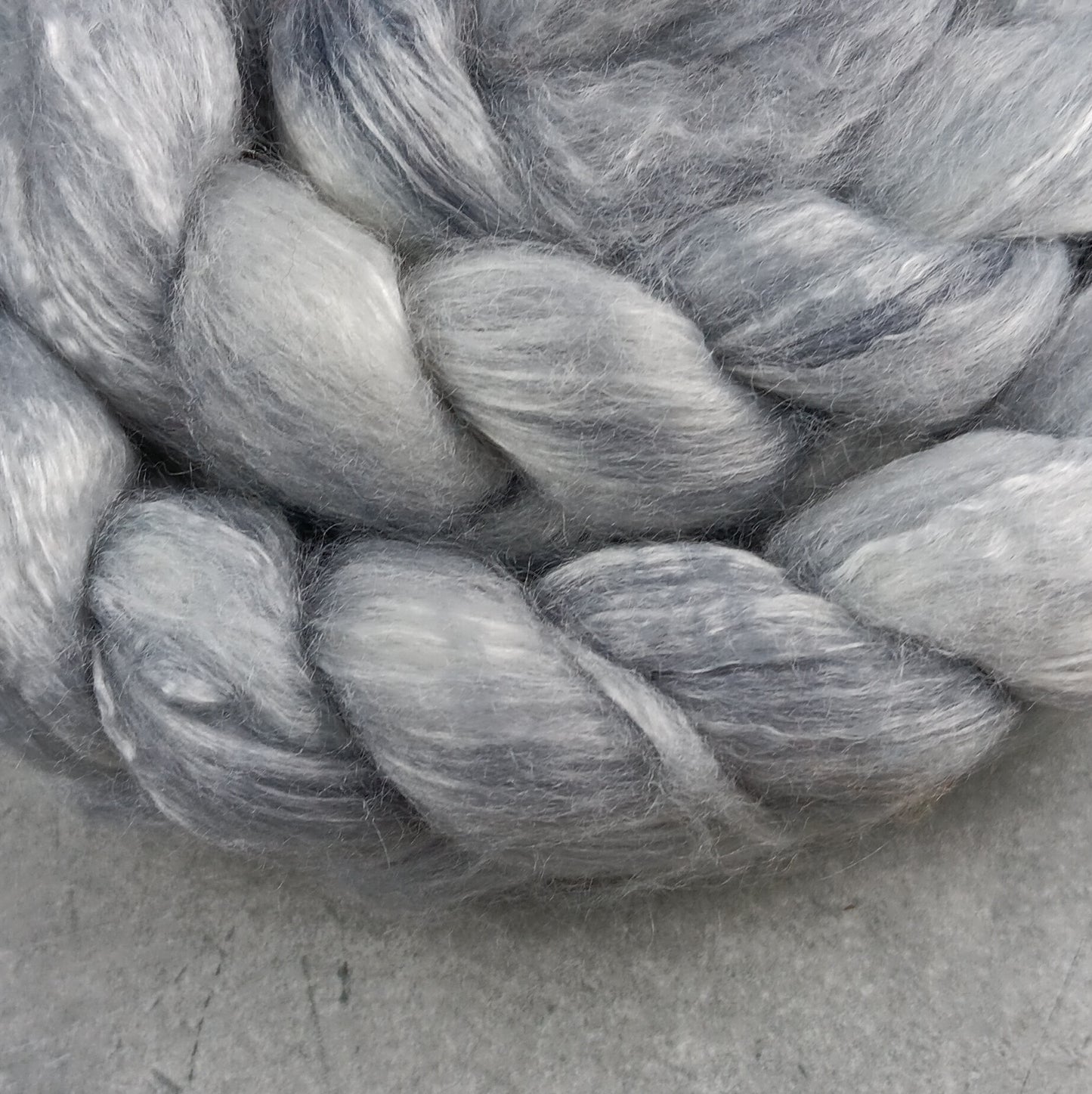 Silver - 50-50 Merino Bamboo Top