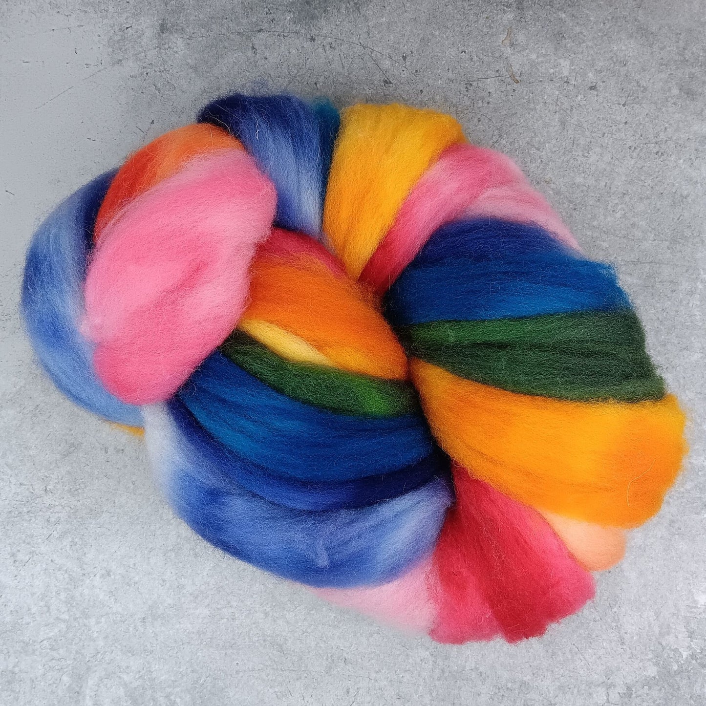 Jumbo Rainbow - BFL Bluefaced Leicester SW Top