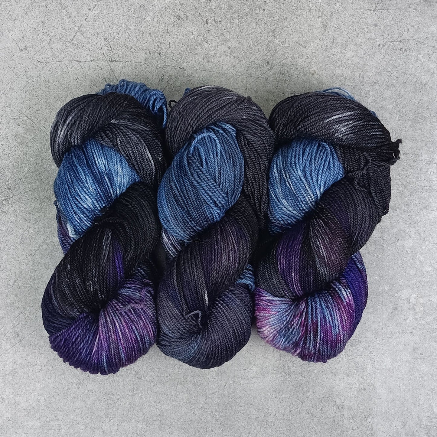 Dancing At Midnight - Black Tit Fingering/Sock - 80/20 Merino Nylon